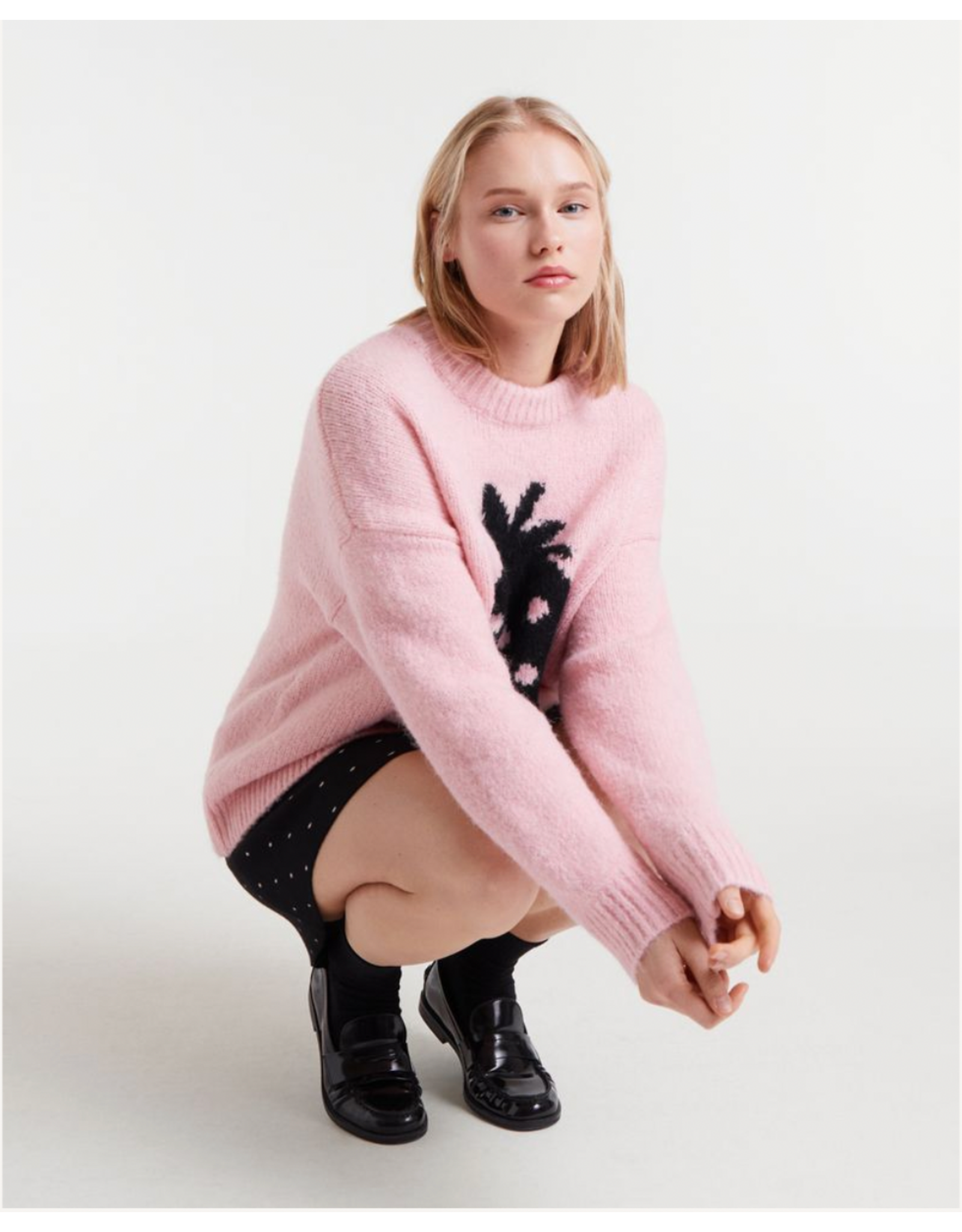 Compania Fantastica Compania Fantastica - Strawberry Jumper Jacquard