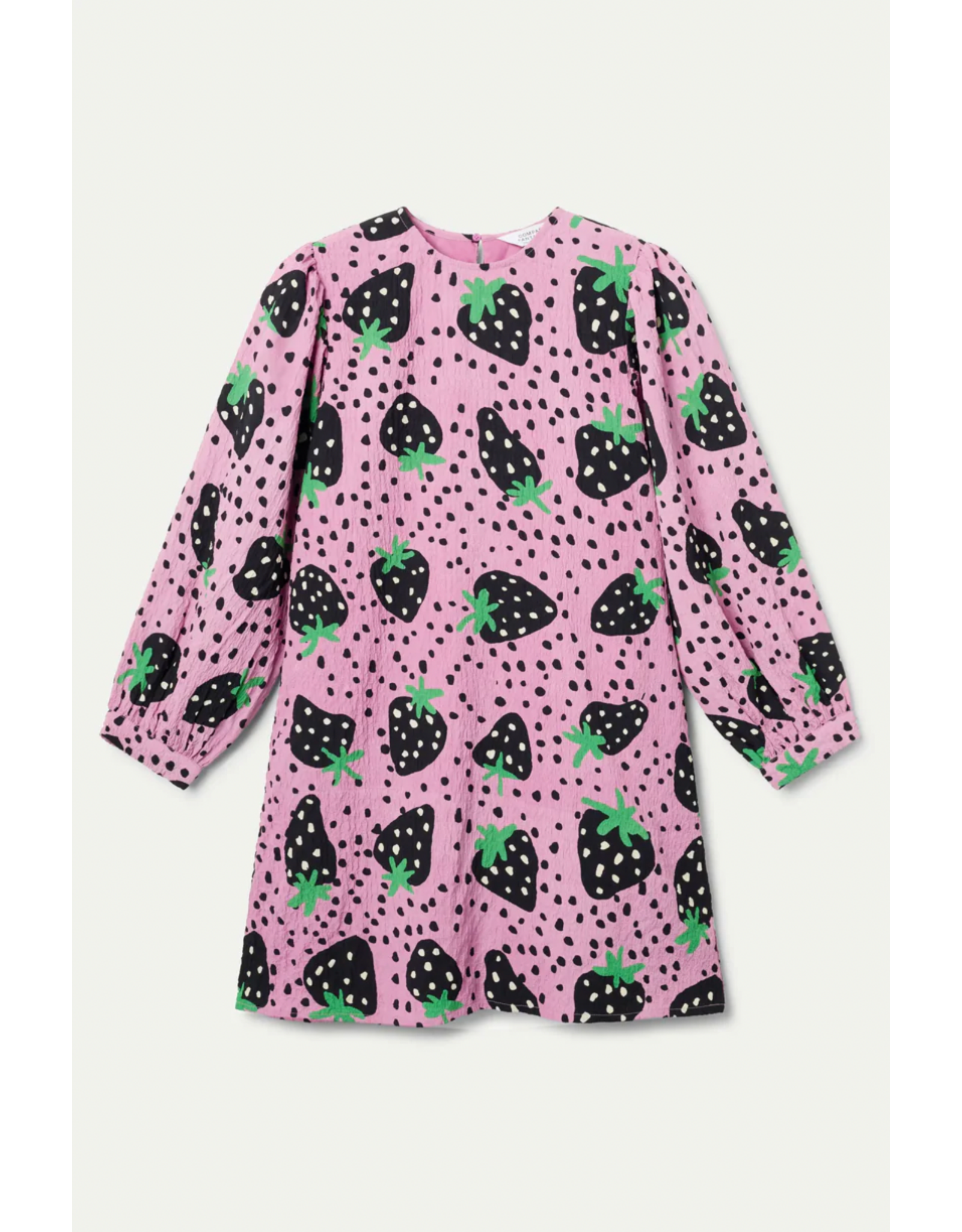 Compania Fantastica Compania Fantastica - Strawberry Print Short Dress