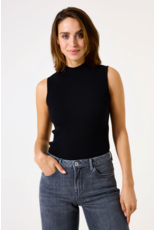 Garcia Garcia - High Neck Sleeveless Top (Black)