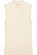 Garcia Garcia - High Neck Sleeveless Top (White)