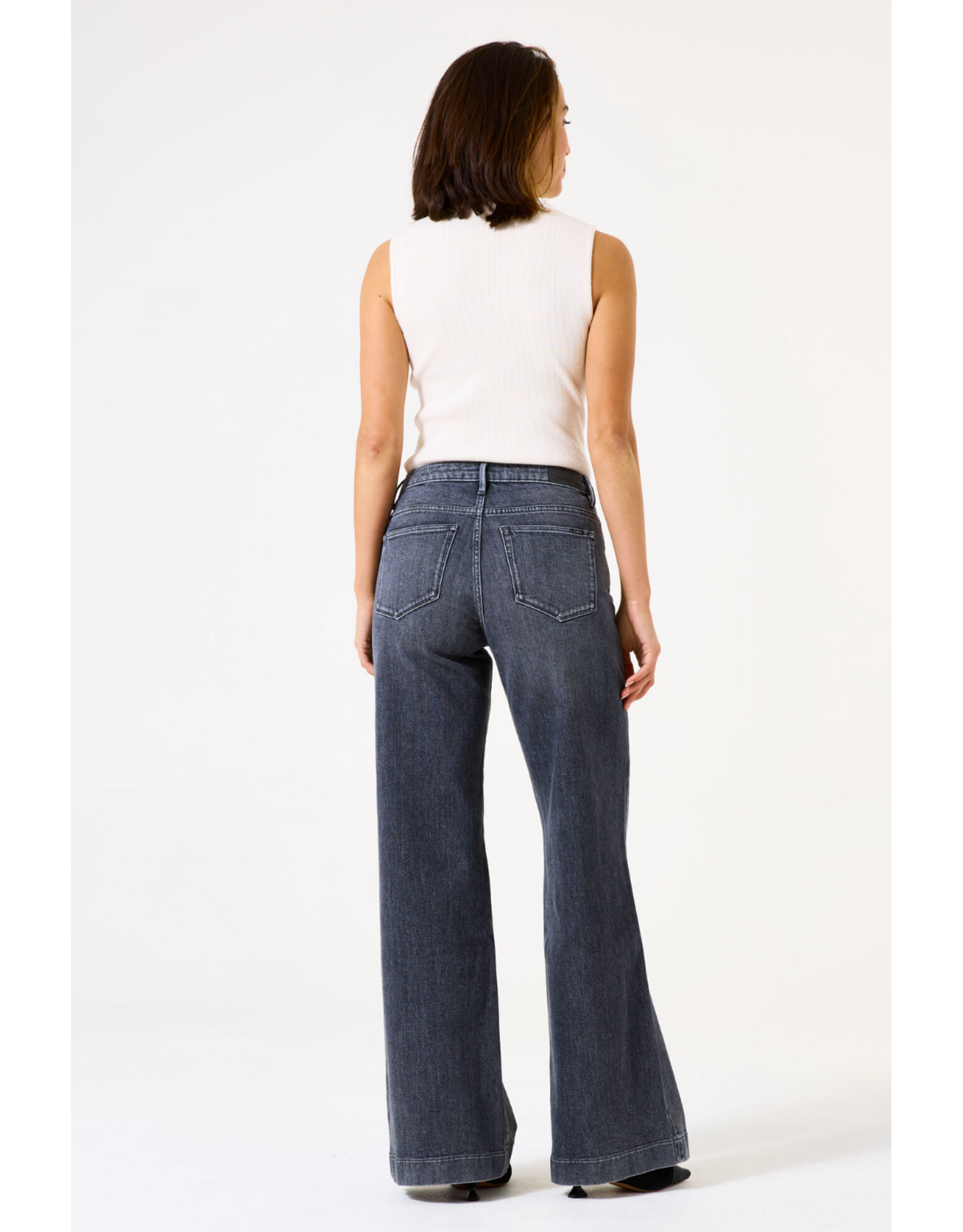 Garcia Garcia - High Neck Sleeveless Top (White)