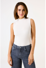 Garcia Garcia - High Neck Sleeveless Top (White)