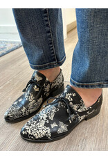 Django and Juliette Django & Juliette - Kotty (Black / Milk Floral Leather)