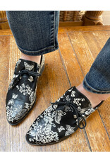 Django and Juliette Django & Juliette - Kotty (Black / Milk Floral Leather)