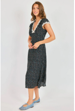 Sadie & Sage Sadie & Sage - New Romance Midi Dress (Midnight)