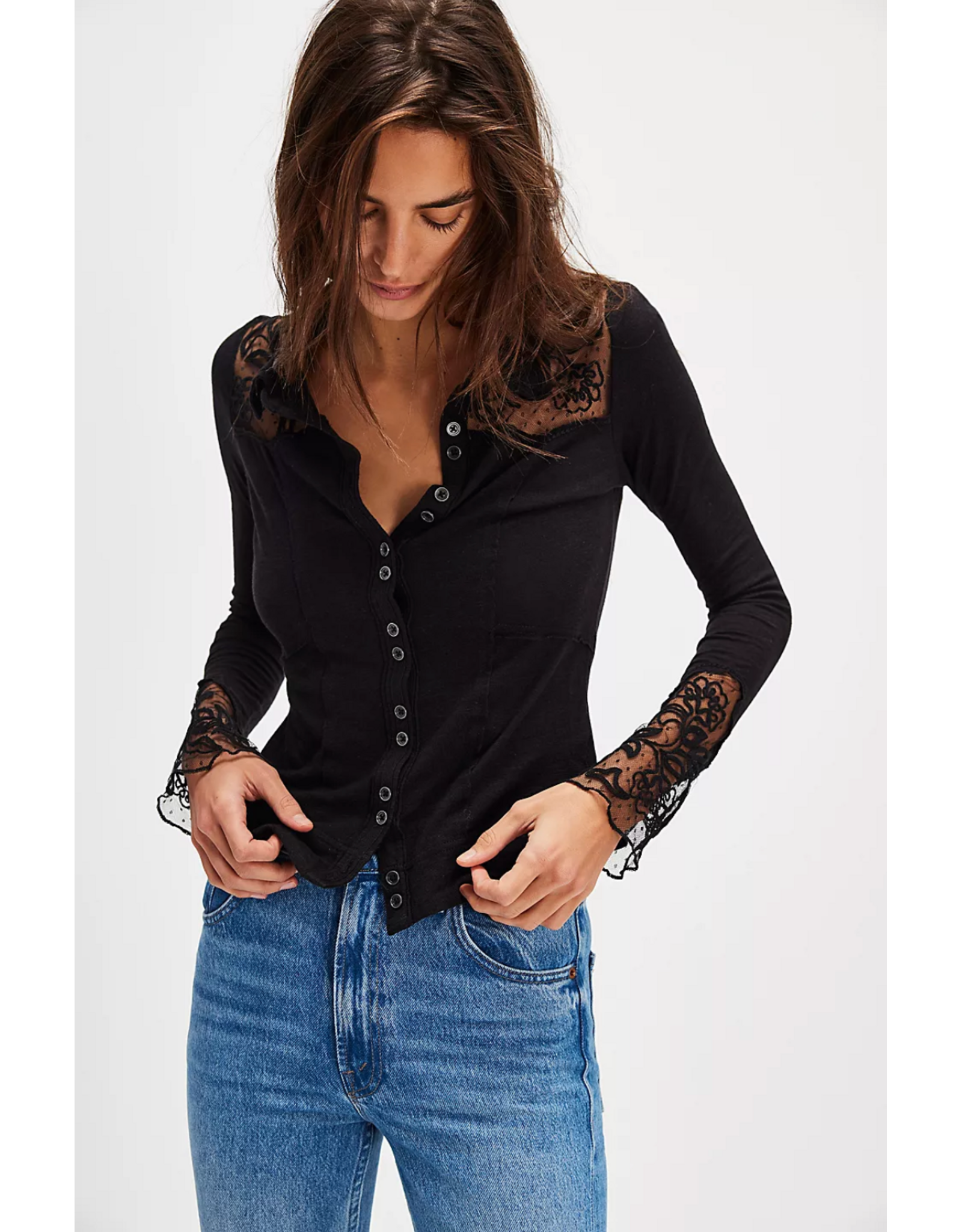 Free people Free People - Rosebud Cuff (Black)