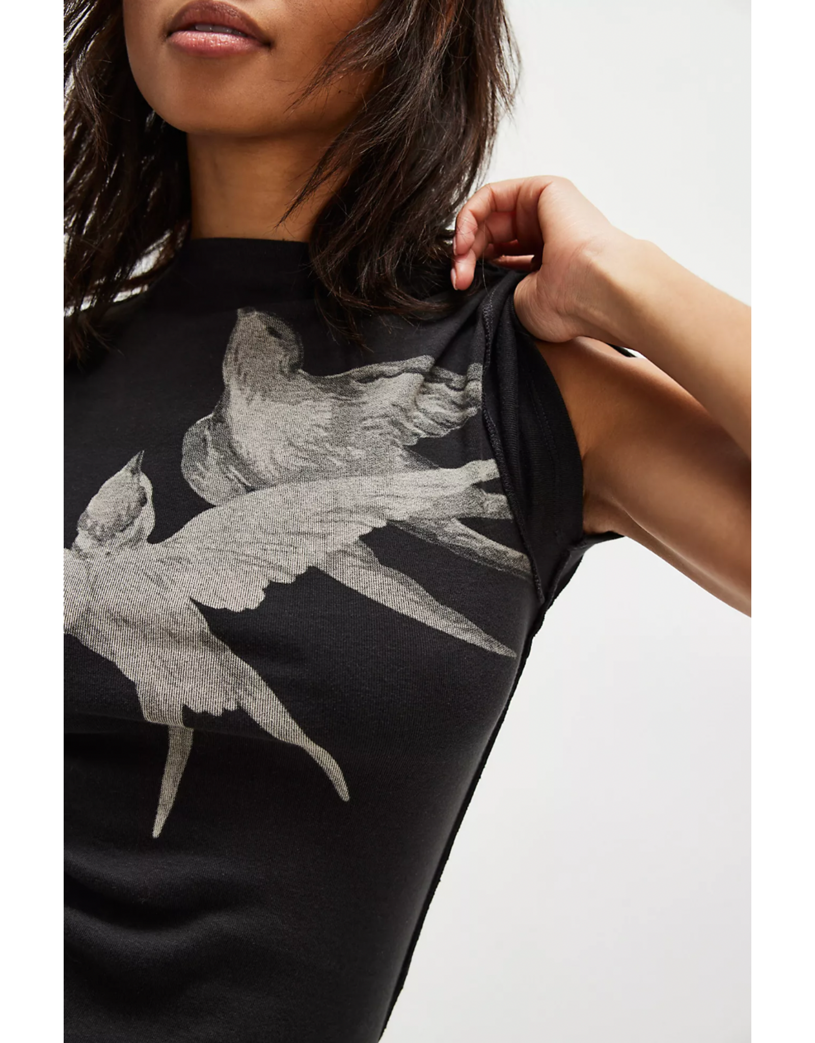Free people Free People - Birds In Flight Tee (Black)