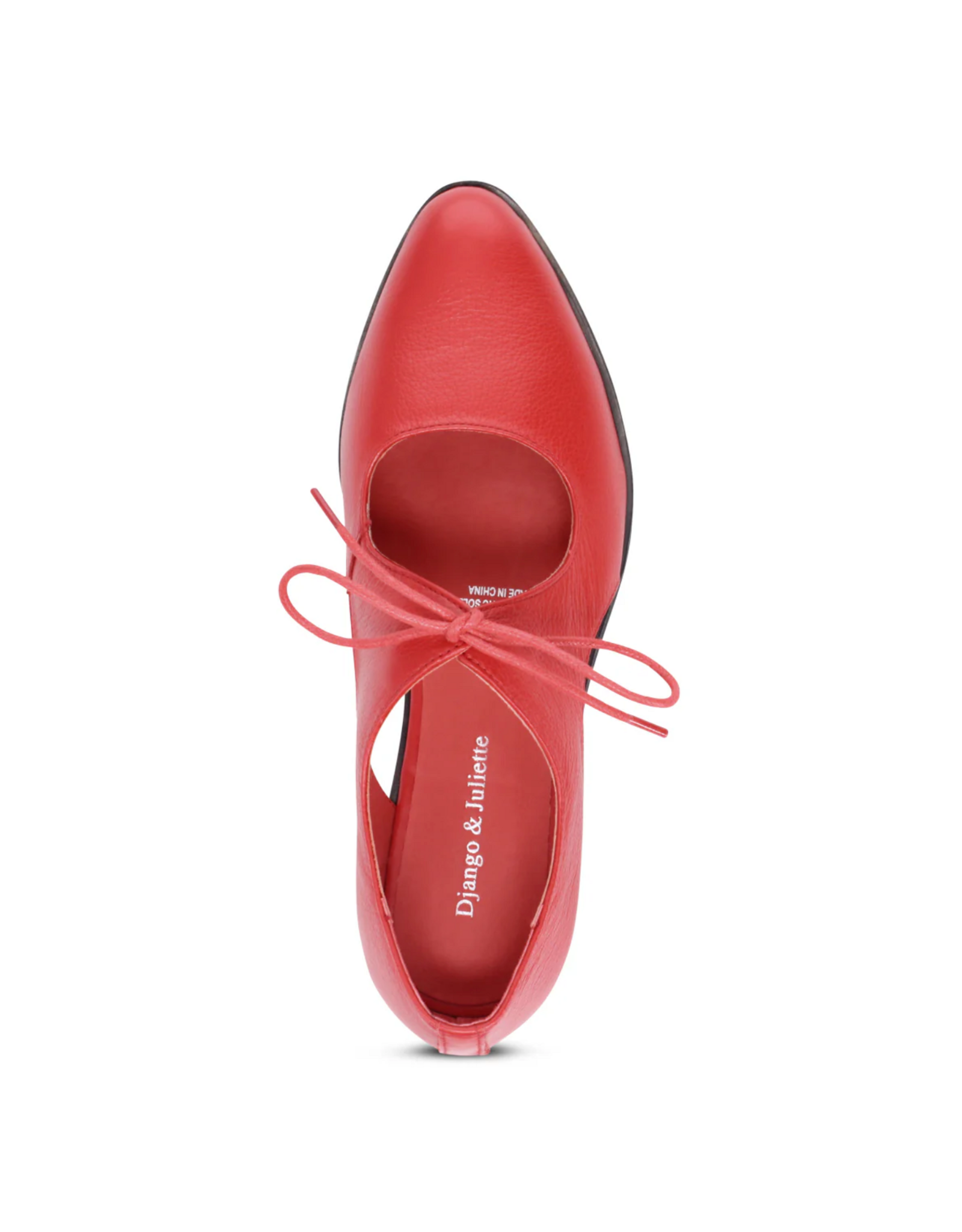 Django and Juliette Django & Juliette - Keeria (Red Leather - Black Sole)