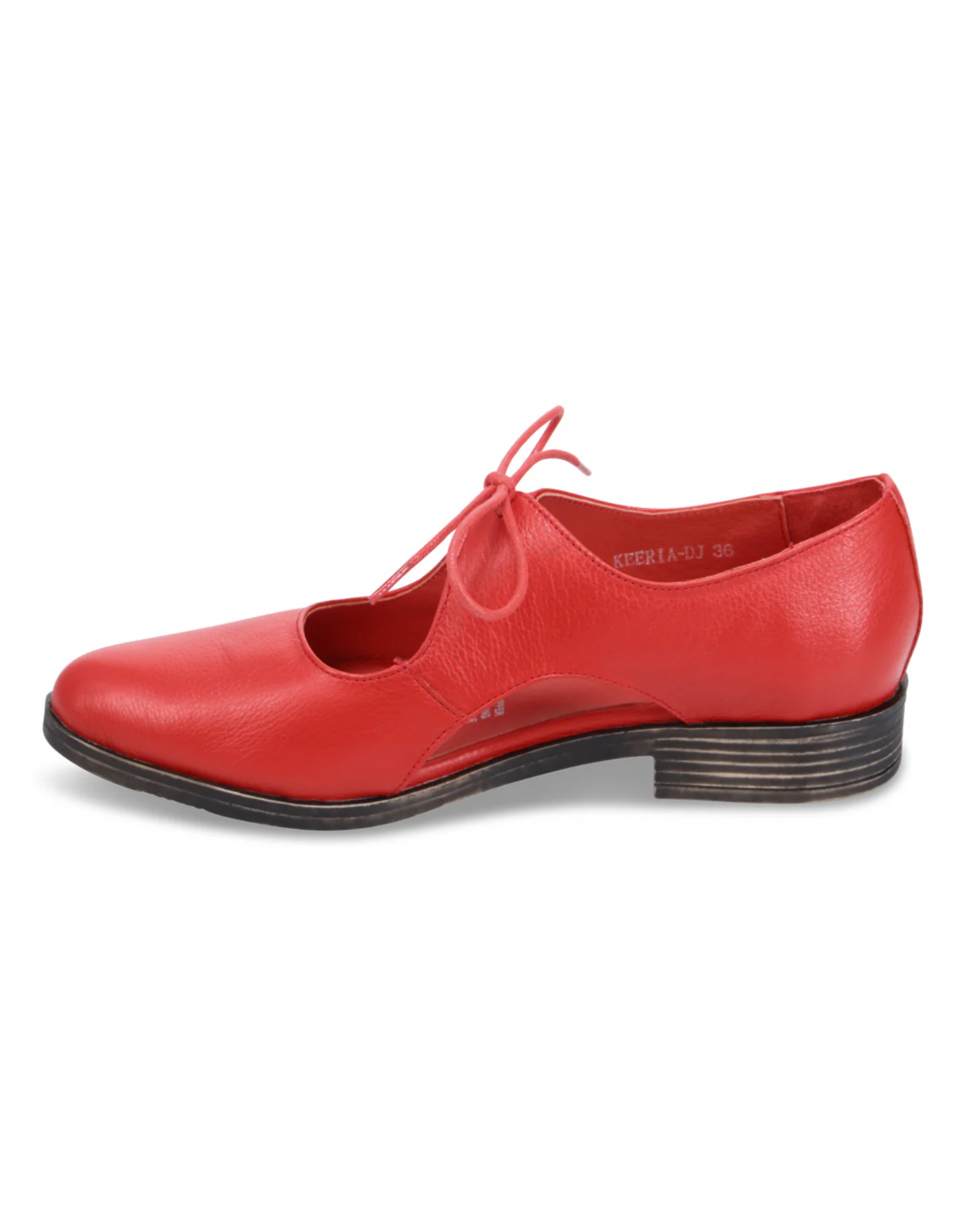 Django and Juliette Django & Juliette - Keeria (Red Leather - Black Sole)