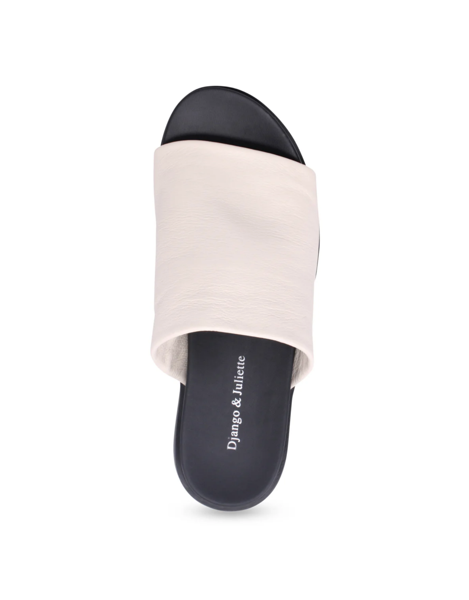 Django and Juliette Django & Juliette - Soffia (Milk Tumble Leather - Black Sole)