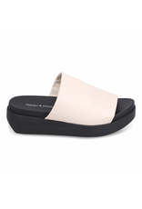 Django and Juliette Django & Juliette - Soffia (Milk Tumble Leather - Black Sole)