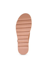 Django and Juliette Django & Juliette - Carlenet Leather Sandal (Dark Tan - Champagne)