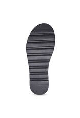 Django and Juliette Django & Juliette - Carlenet Leather Sandal (Black - Pewter)