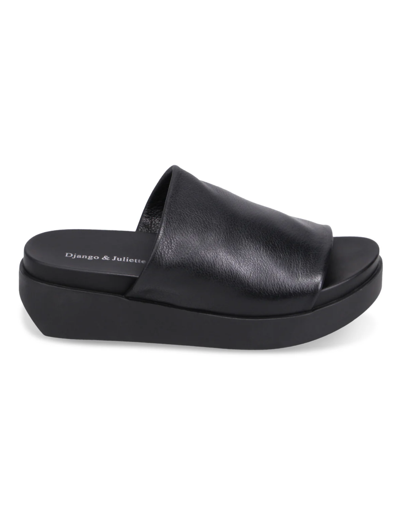 Django and Juliette Django & Juliette - Soffia (Black Tumble Leather - Black Sole)