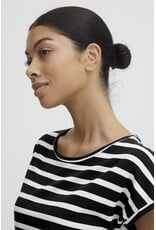 b.young b.young - Pamila Jersey Knit Striped Tee (Off White)