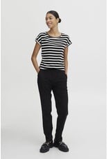 b.young b.young - Pamila Jersey Knit Striped Tee (Off White)