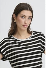 b.young b.young - Pamila Jersey Knit Striped Tee (Off White)