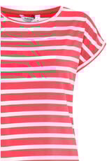 b.young b.young - Pamila jersey knit striped tee (Pointsettia Stripe)
