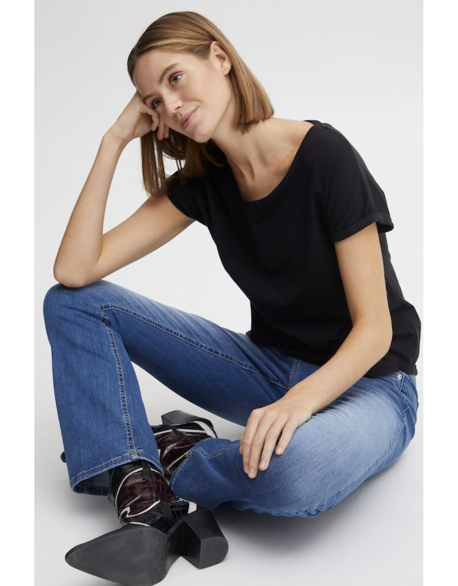 b.young b.young - Pamila Jersey Tee (Black)