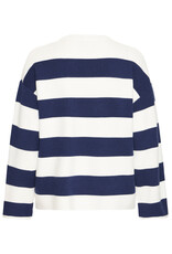 b.young b.young - Otari Stripe Jumper (Medieval Blue)