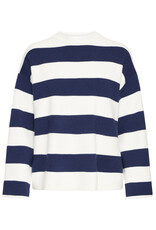 b.young b.young - Otari Stripe Jumper (Medieval Blue)
