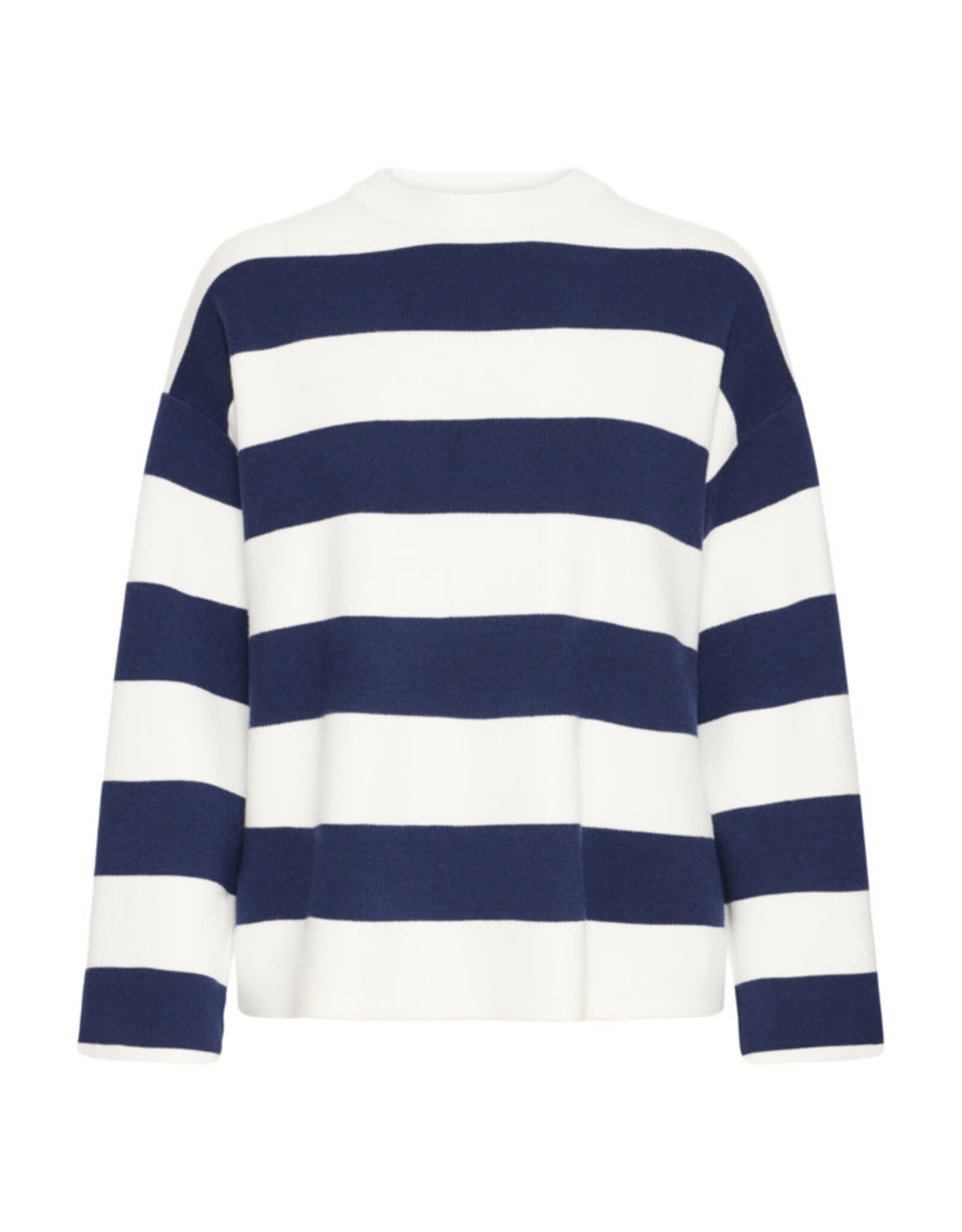 b.young b.young - Otari Stripe Jumper (Medieval Blue)