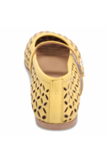 Bueno Bueno - Kehlani Perforated Mary Jane Flat (Yellow)