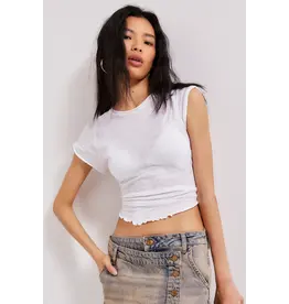 Free people Free People - Be My Baby Tee (White)
