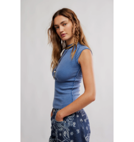 Free people Free People -  We The Free Ever Had Tee (Vintage Indigo)