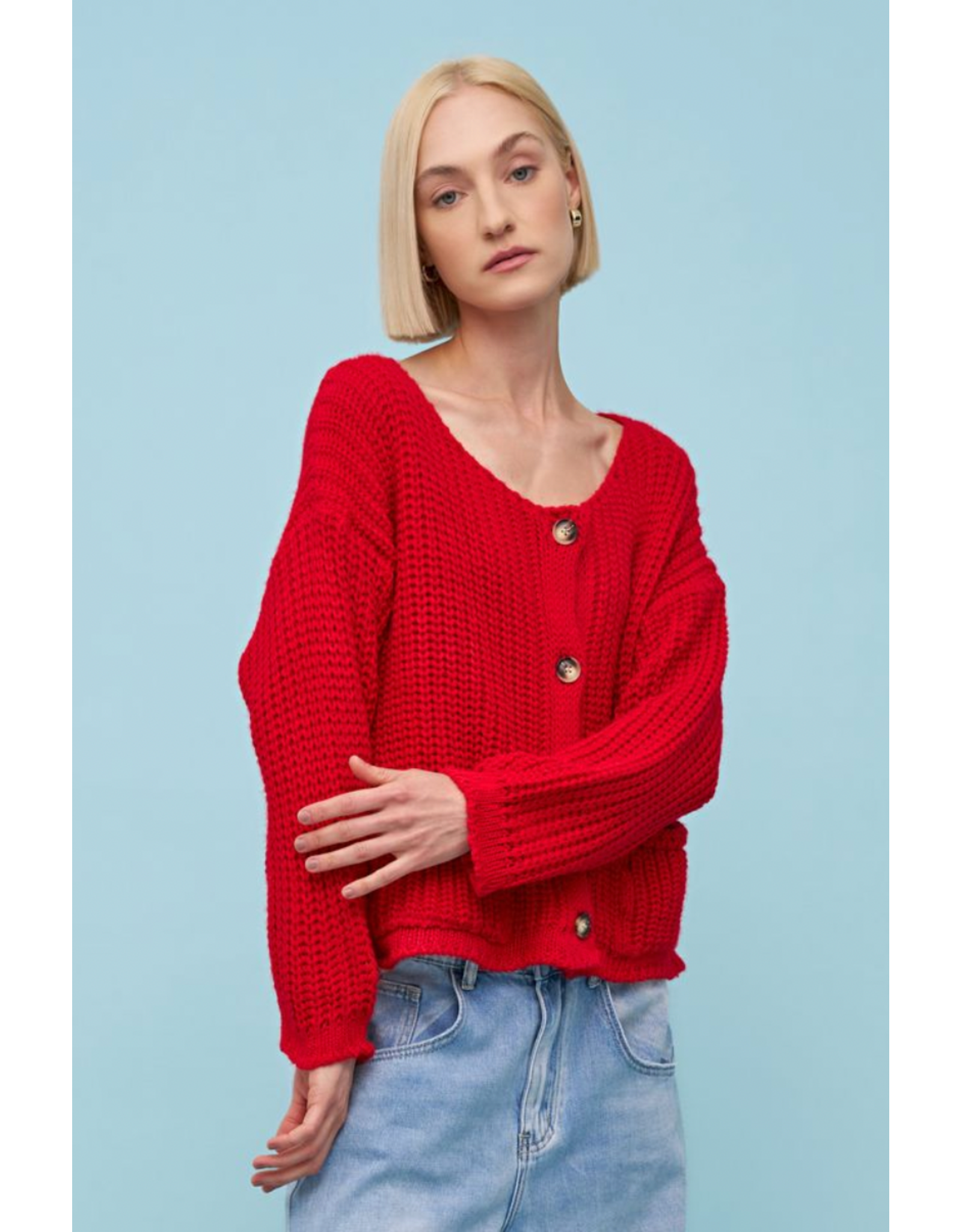 Astrid Astrid - Cardigan (Red)