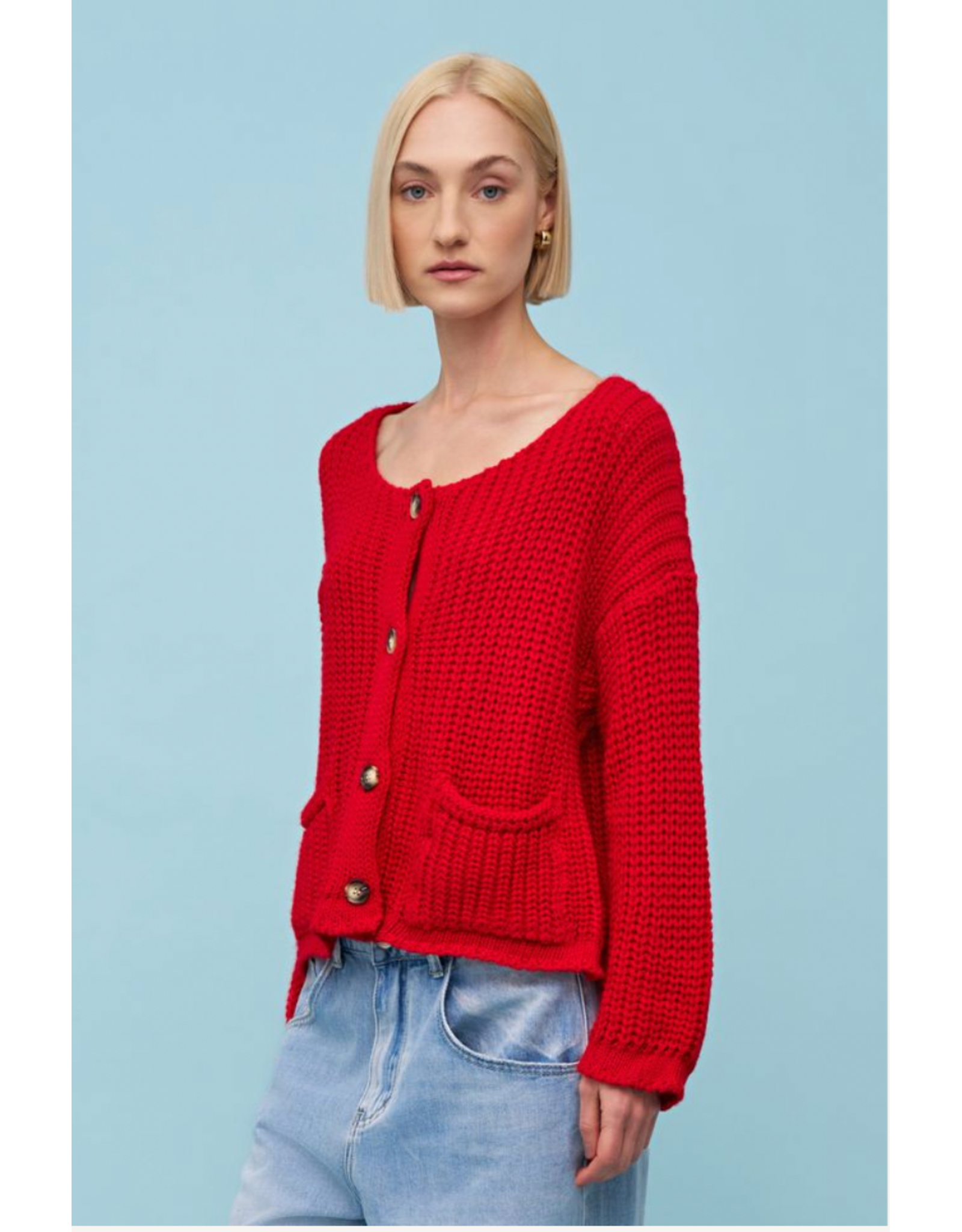 Astrid Astrid - Cardigan (Red)