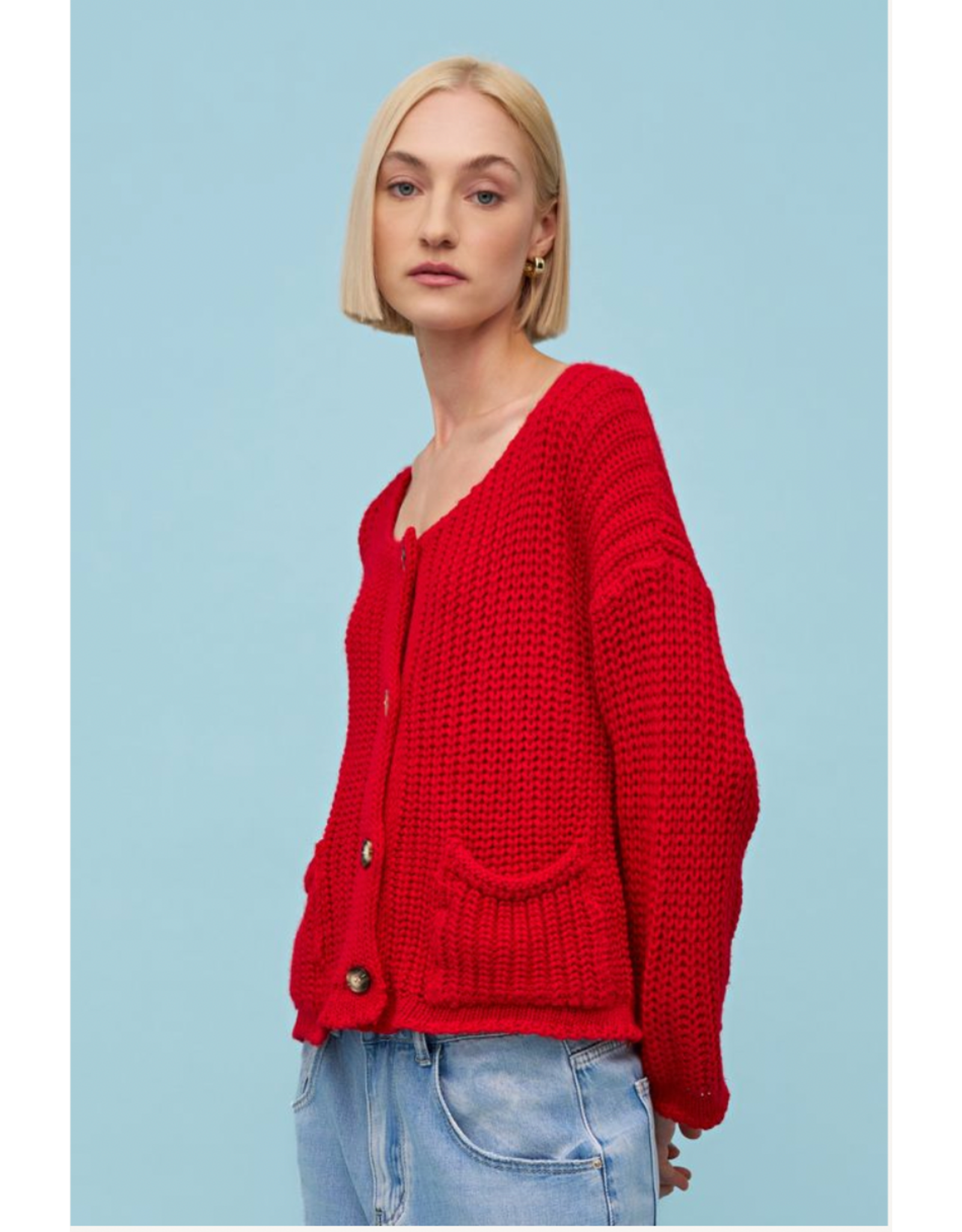 Astrid Astrid - Cardigan (Red)