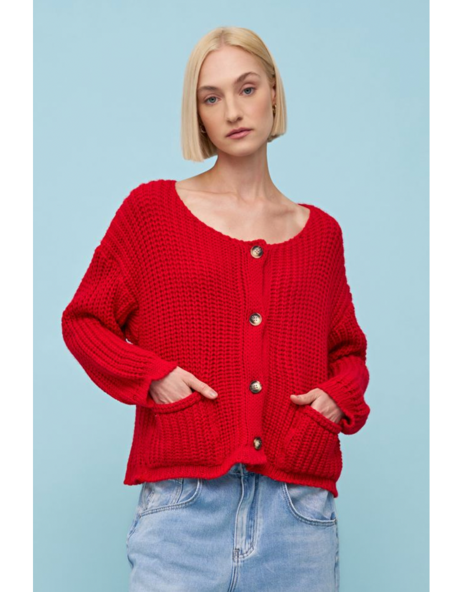 Astrid Astrid - Cardigan (Red)