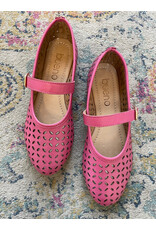 Bueno Bueno - Kehlani Perforated Mary Jane Flat (Bubblegum)