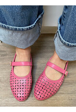 Bueno Bueno - Kehlani Perforated Mary Jane Flat (Bubblegum)