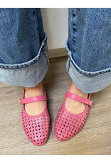 Bueno Bueno - Kehlani Perforated Mary Jane Flat (Bubblegum)