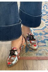 Django and Juliette Django & Juliette - Favillas Mule (Collage Print Patent Leather)