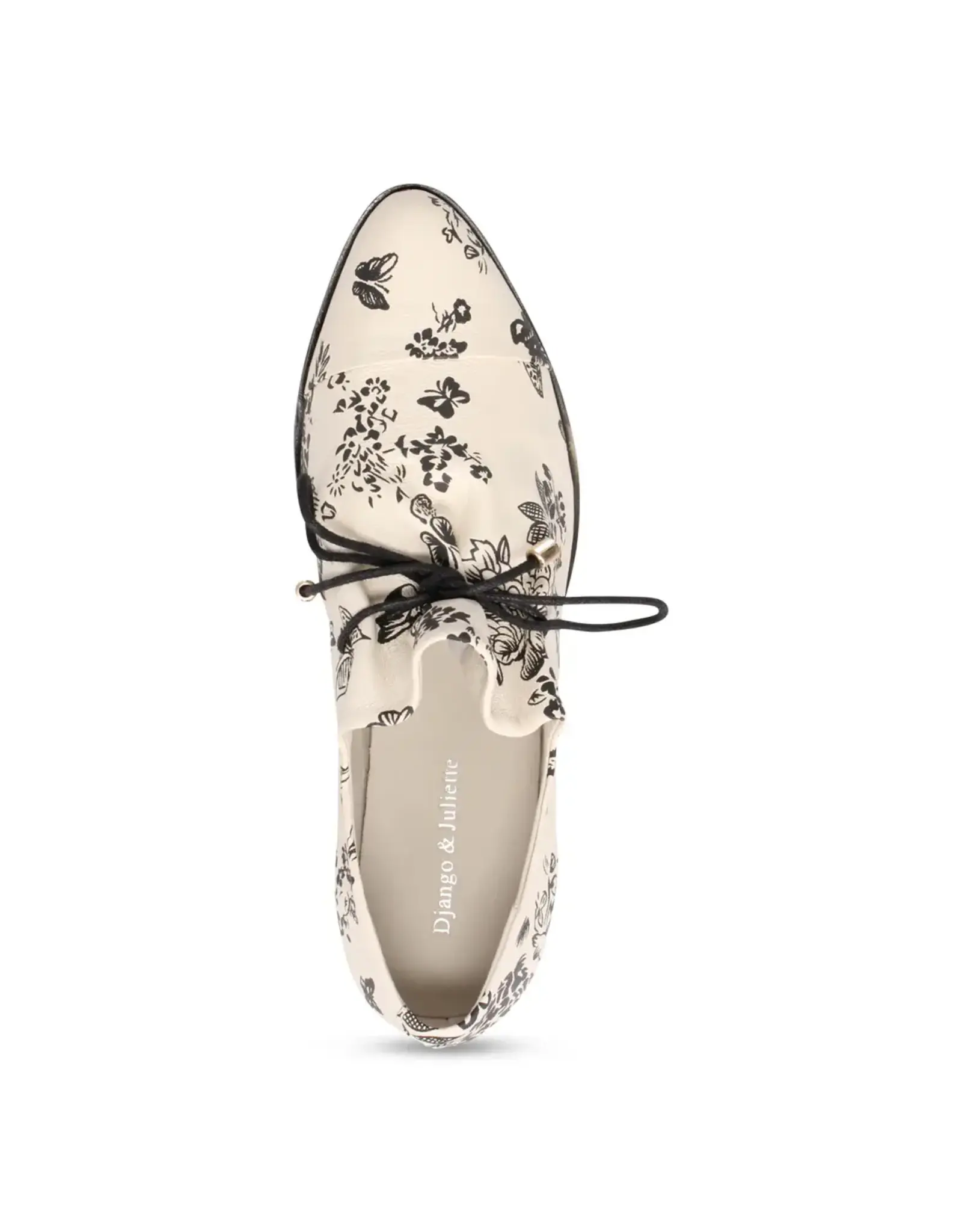 Django and Juliette Django and Juliette - Kotty (Milk / Black Floral)