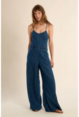 Molly Bracken Molly Bracken - Denim Jumpsuit (Denim Blue)