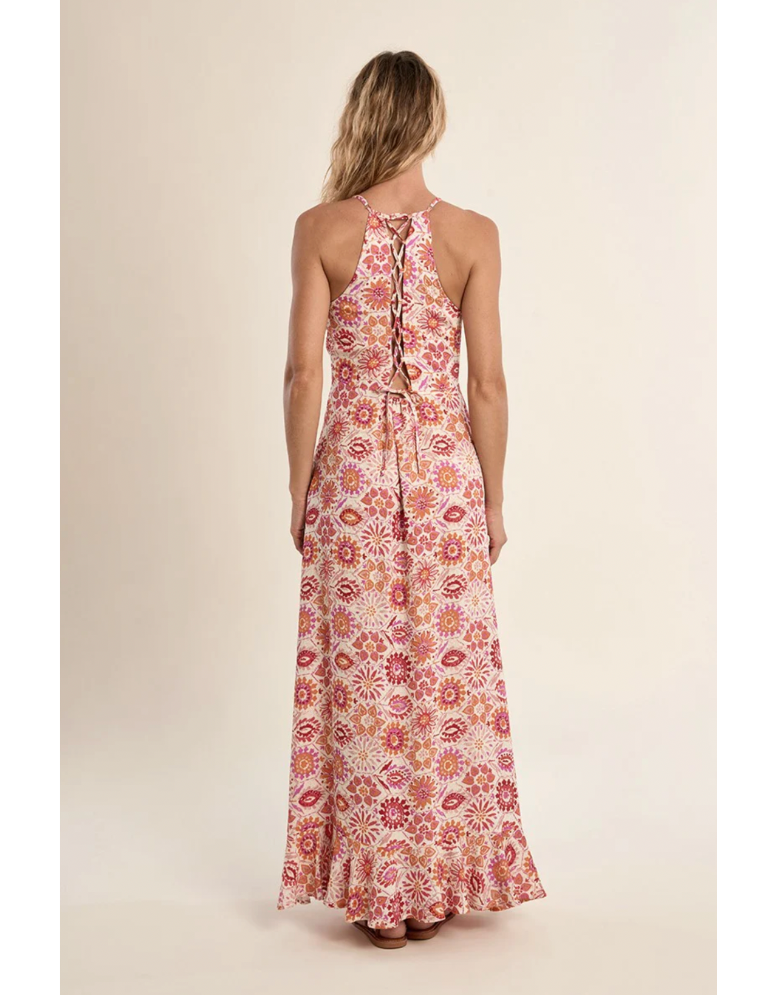 Molly Bracken Molly Bracken -  Maxi Length Print Dress