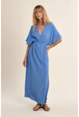 Molly Bracken Molly Bracken -  Maxi Length Dress (Blue)