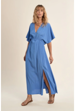Molly Bracken Molly Bracken -  Maxi Length Dress (Blue)