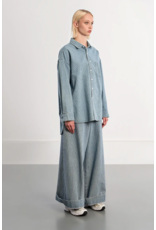Molly Bracken Molly Bracken -  Denim Stripe Shirt / Jacket