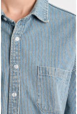 Molly Bracken Molly Bracken -  Denim Stripe Shirt / Jacket