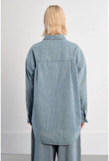 Molly Bracken Molly Bracken -  Denim Stripe Shirt / Jacket