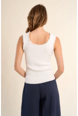 Molly Bracken Molly Bracken -  Knit Tank (Off White)
