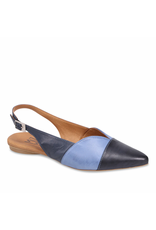 Miz Mooz Miz Mooz - Jayden Slingback Flat (Navy)