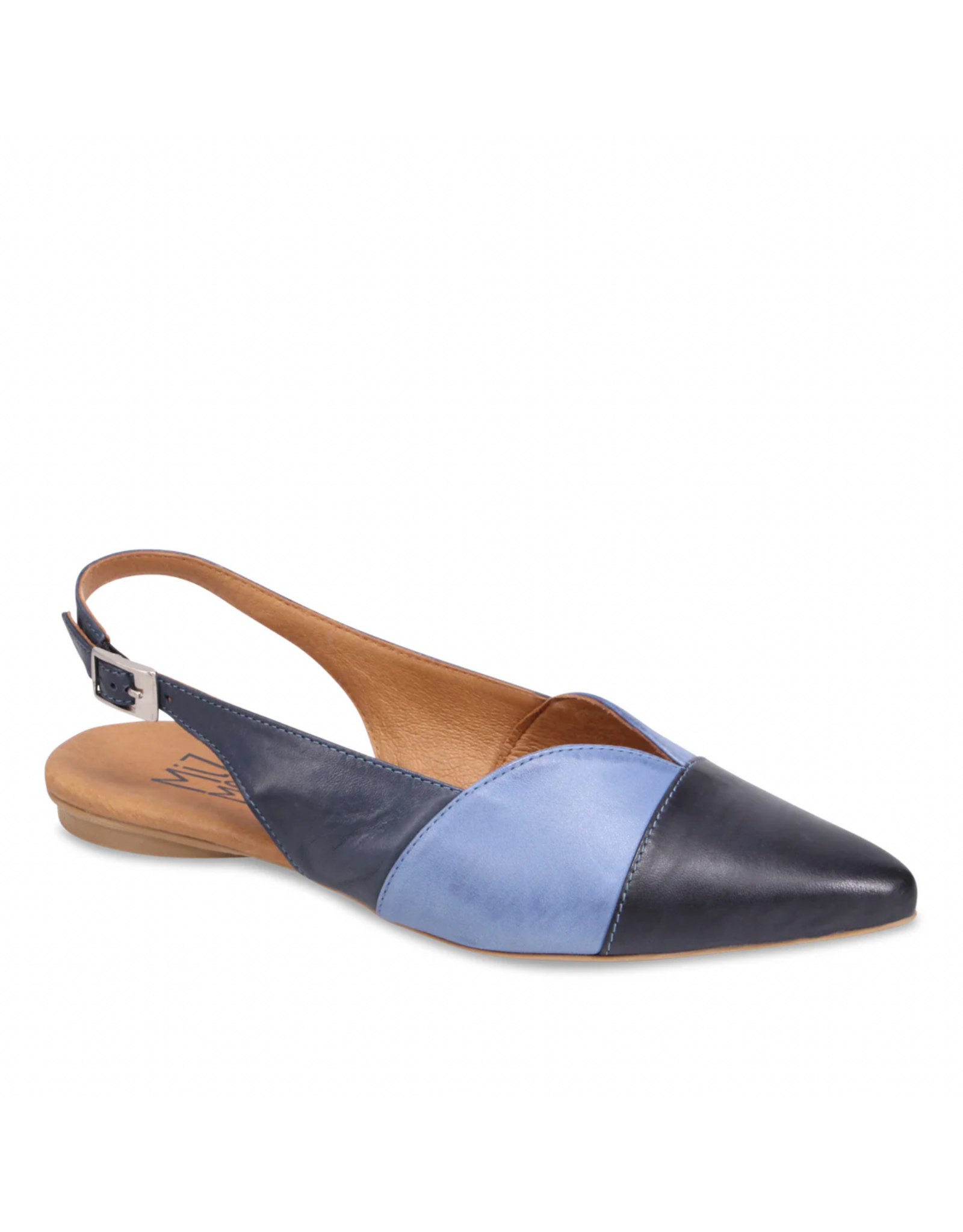 Miz Mooz Miz Mooz - Jayden Slingback Flat (Navy)