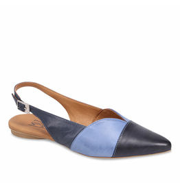 Miz Mooz Miz Mooz - Jayden Slingback Flat (Navy)