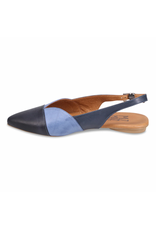 Miz Mooz Miz Mooz - Jayden Slingback Flat (Navy)